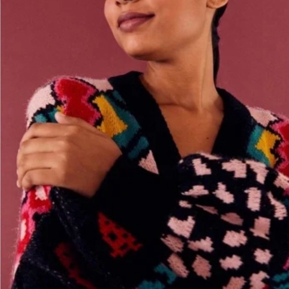 FARM Rio Multicolor Patterned Cardigan - Picture 4 of 10